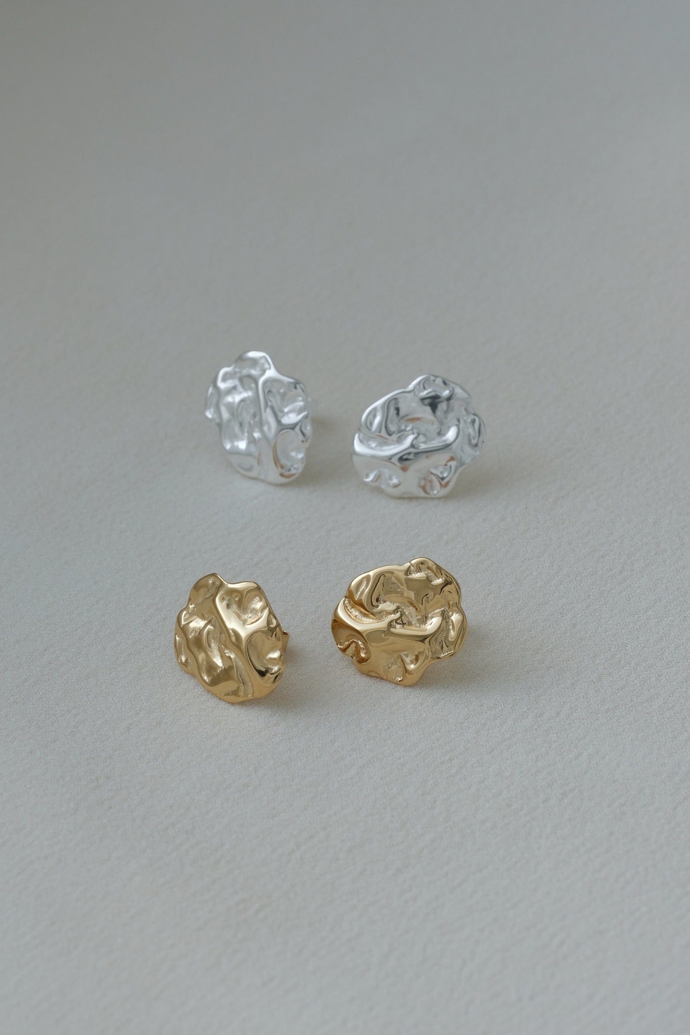 Baiushki / BO KOS - argent plaqué or et argent