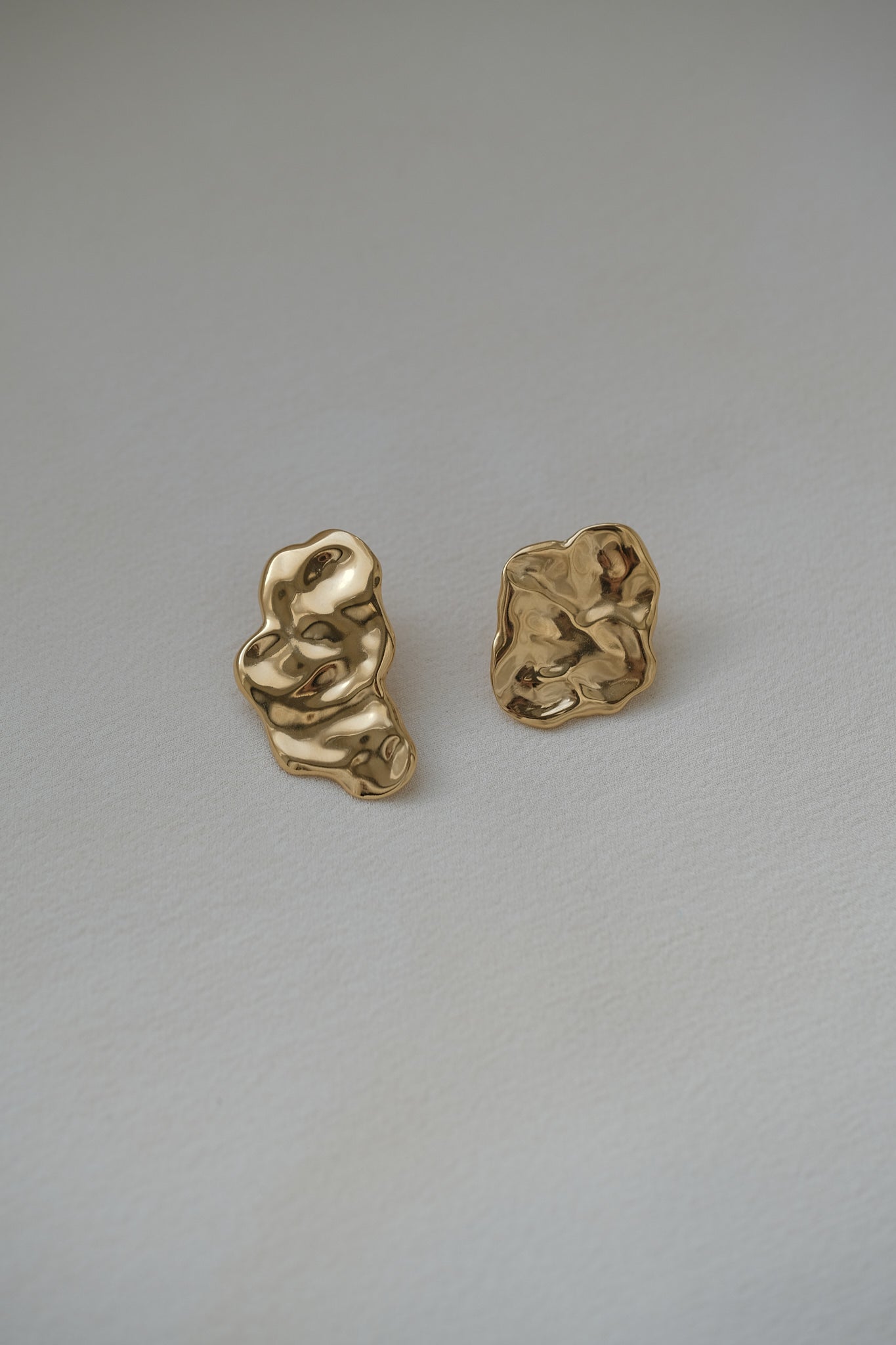 Baiushki / BO MOLTE - argent plaqué or et argent