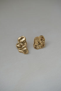 Baiushki / BO MOLTE - argent plaqué or et argent