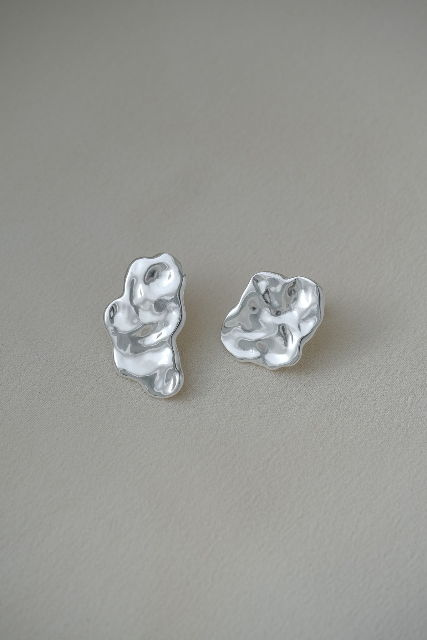 Baiushki / BO MOLTE - argent plaqué or et argent