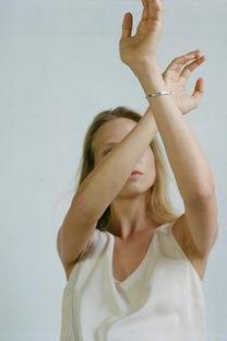 Baiushki / bracelet LUMI - argent