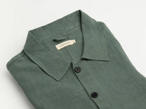CARPASUS / Sur-Chemise lin Montagnola, Olive