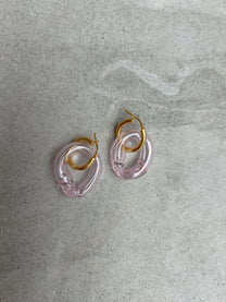 NEUS / BO verre bubble chunky - rose