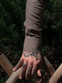 CARPASUS / Chemise KILI flannel - Brown
