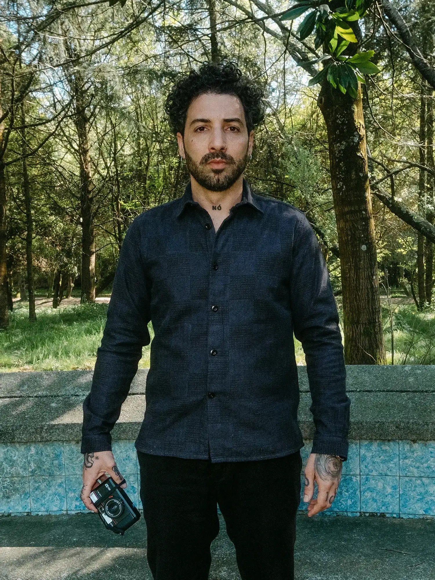 CARPASUS / Nuve Linen Shirt - Teal
