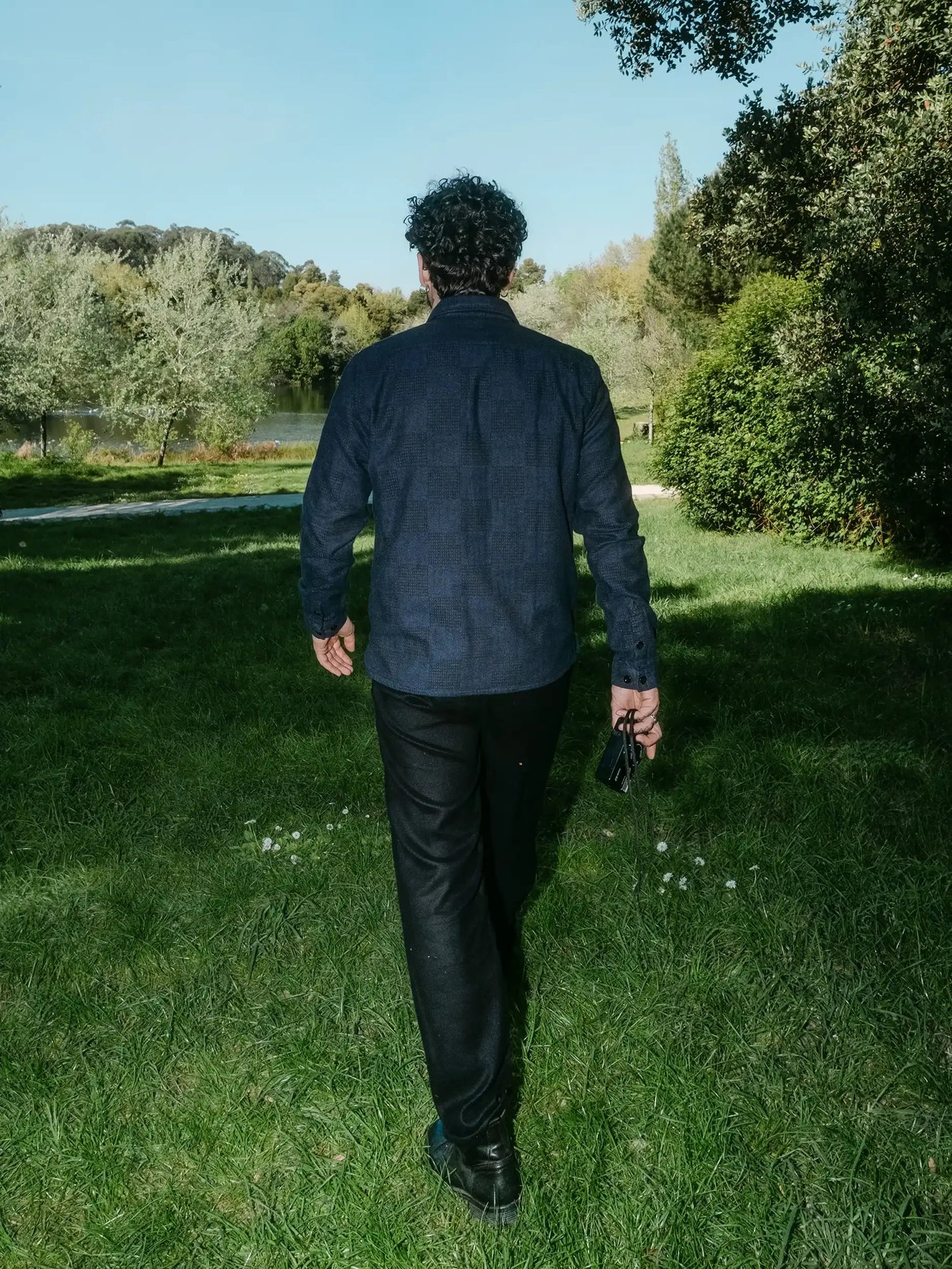 CARPASUS / Chemise SAMBITI flannel - Marine