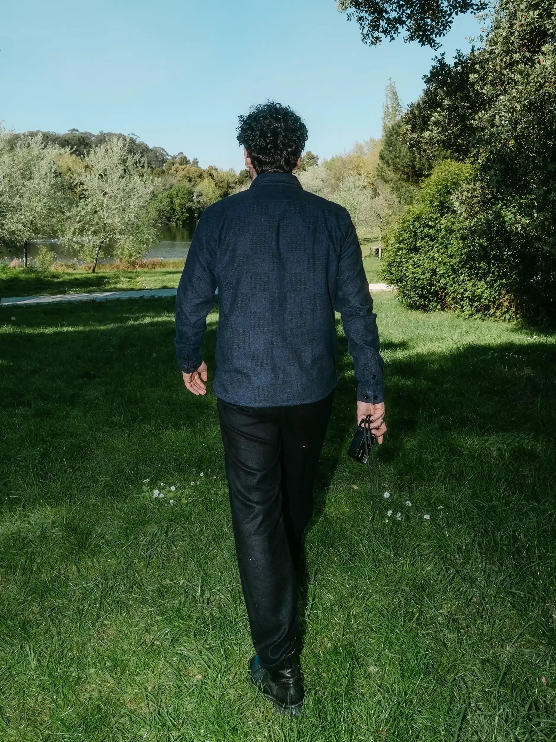 CARPASUS / Nuve Linen Shirt - Teal