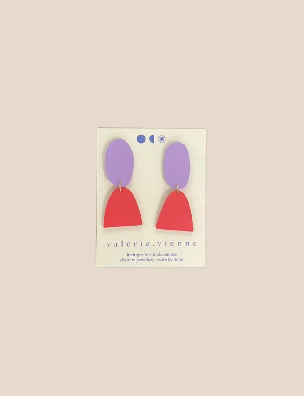 valerie vienne / Yari - Lila et rouge