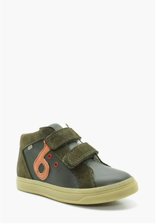BENJIE / &quot;ORELLO LOGO FOURRÉE&quot; - VERT ORANGE
