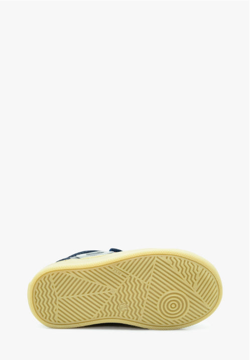 BENJIE / &quot;ORELLO LOGO FOURRÉE&quot; - BLEU MARINE GRIS
