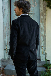 CARPASUS / Blazer, velours Marine