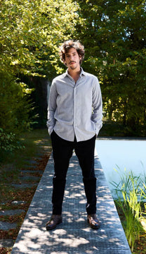 CARPASUS / Casca pants, Navy velvet
