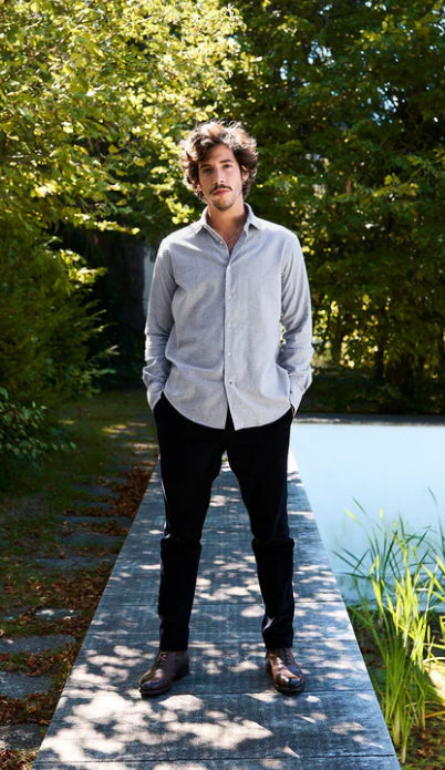 CARPASUS / Casca pants, Navy velvet