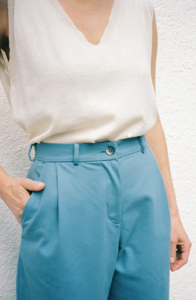 Jungle Folk / Pantalons Jaro - swedish sky