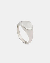 Laura Micheli Jewelry / bague Homme Oval, argent