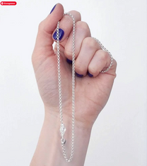 Capucine Jewelry / Collier chaîne - Petit pois moyenne