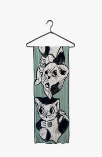 9V9 / CATS SCARF - Menthe