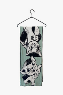 9V9 / CATS SCARF - Menthe