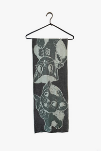 9V9 / CATS SCARF - Menthe