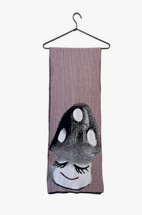 9V9 / SALT &amp; PEPPER SCARF - Bordeaux