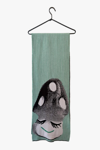 9V9 / SALT &amp; PEPPER SCARF - Vert