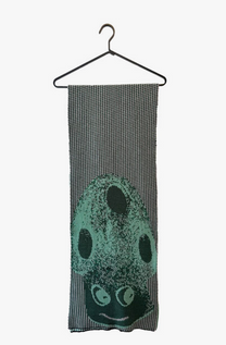9V9 / SALT &amp; PEPPER SCARF - Vert