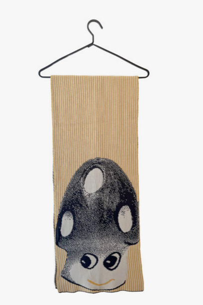 9V9 / SALT &amp; PEPPER SCARF - Jaune