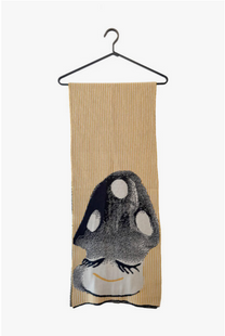 9V9 / SALT &amp; PEPPER SCARF - Jaune