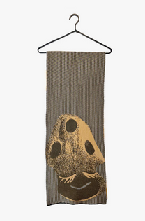 9V9 / SALT &amp; PEPPER SCARF - Jaune