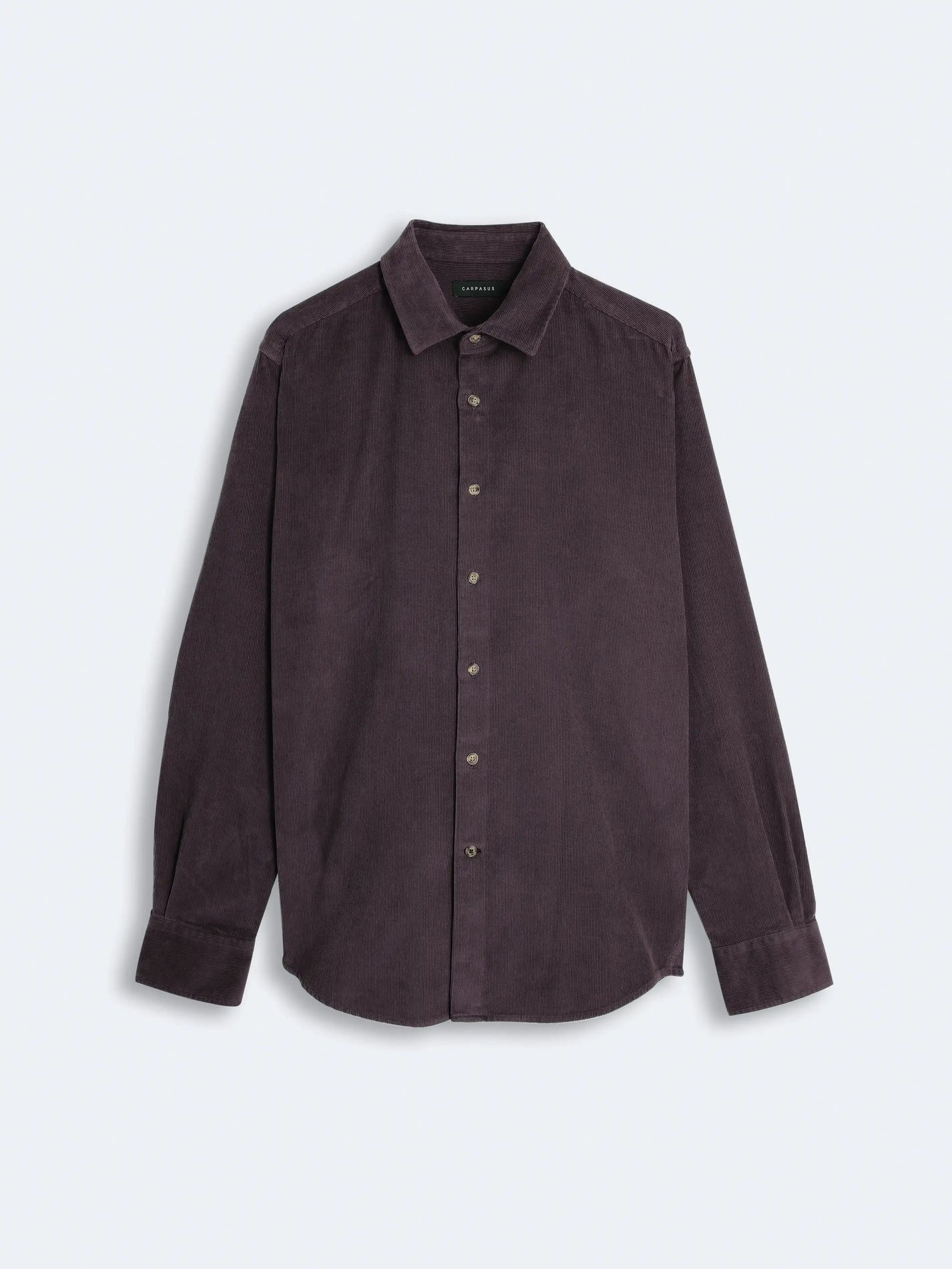 CARPASUS / Chemise RIO velours - Aubergine