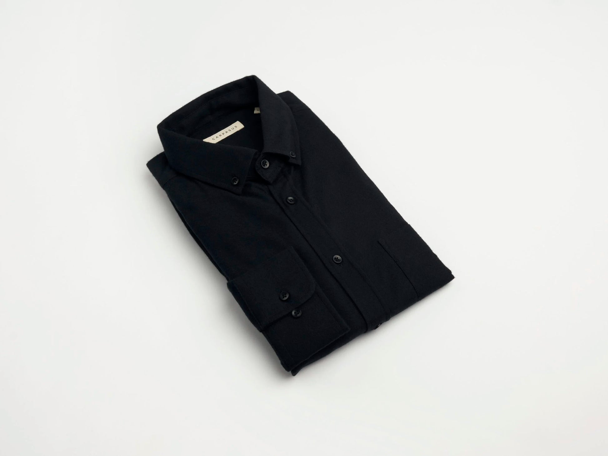 CARPASUS / Chemise flanelle &quot;Populus&quot; - Noir