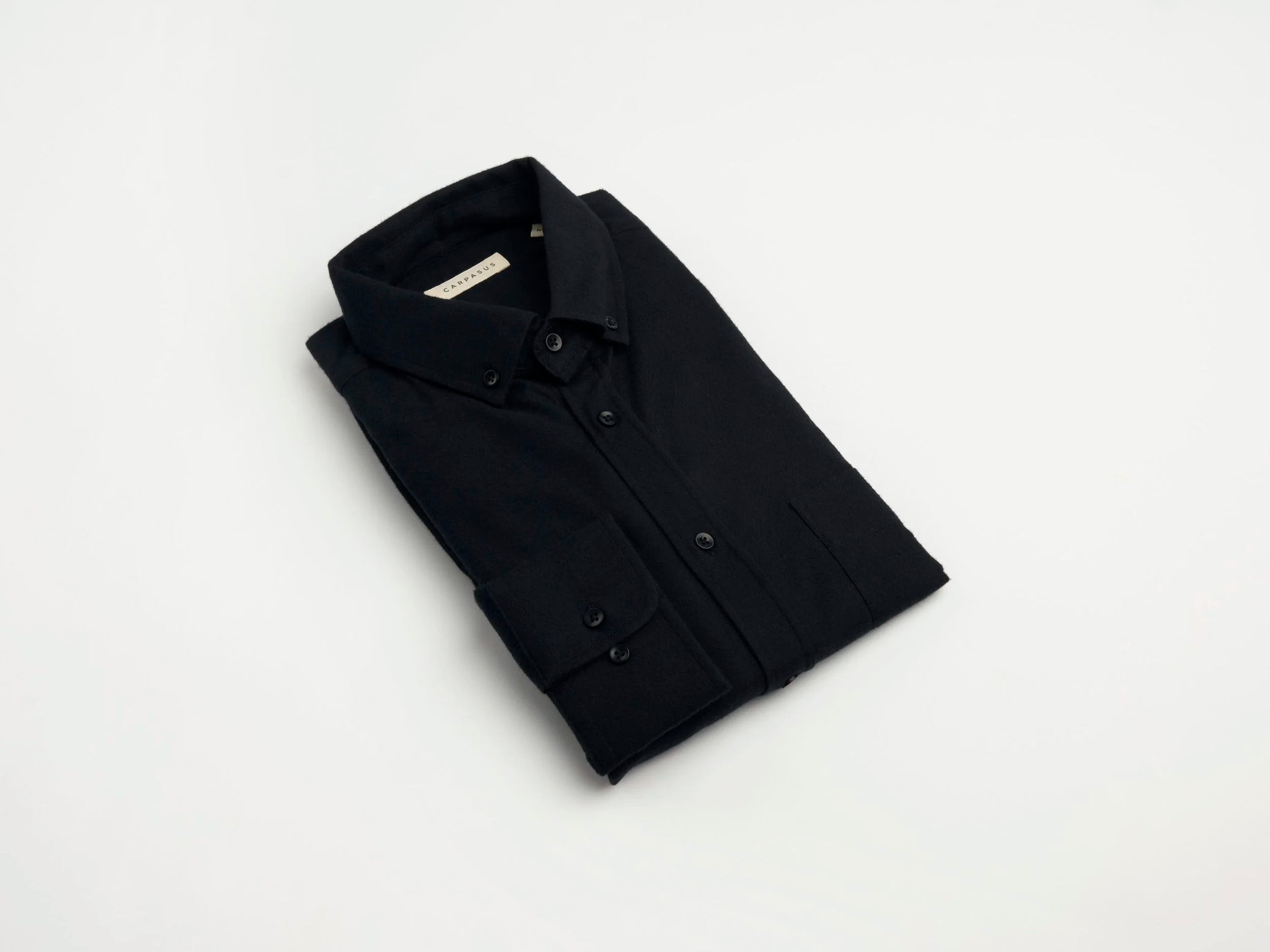 CARPASUS / Chemise flanelle &quot;Populus&quot; - Noir