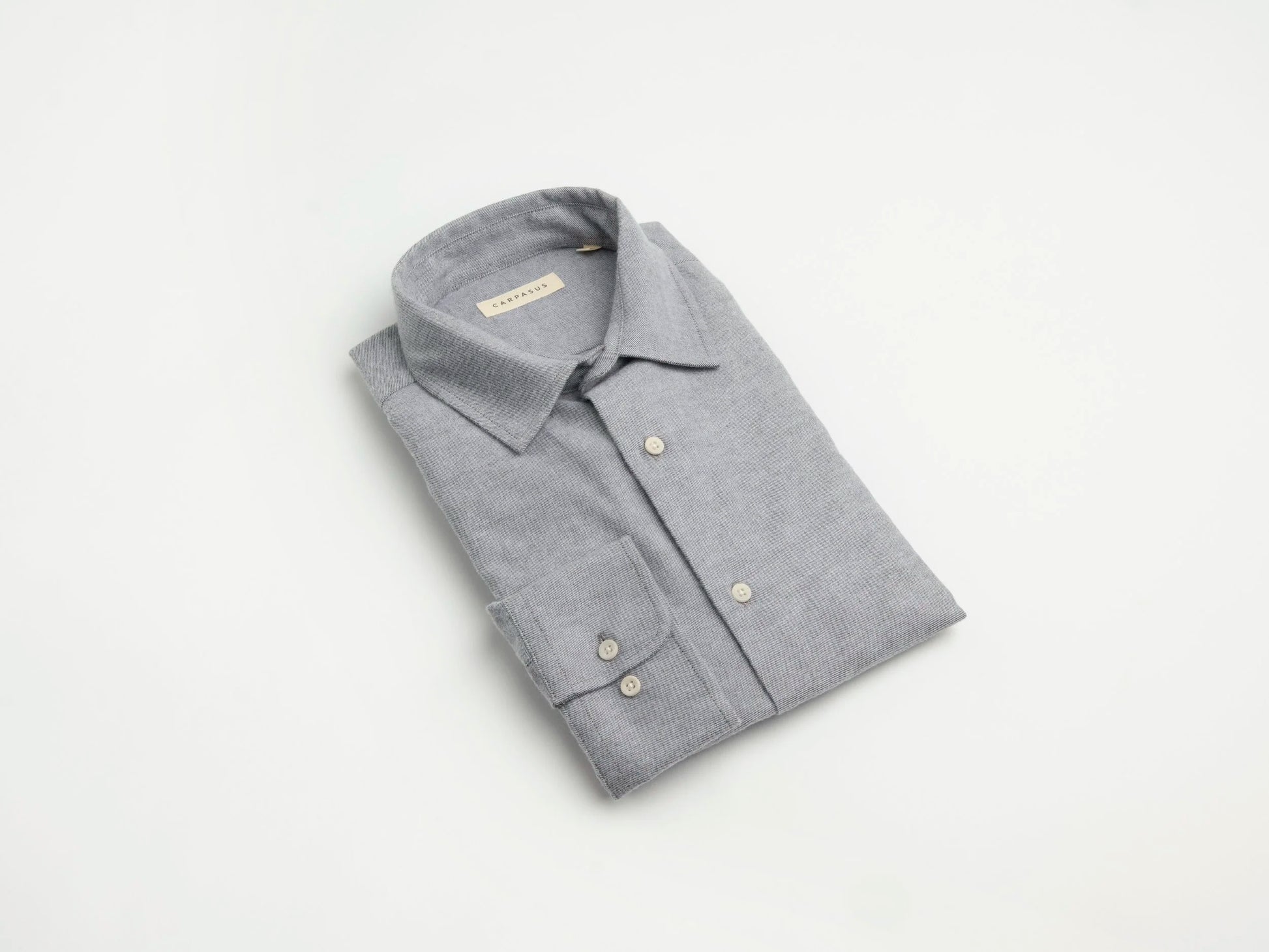 CARPASUS / Chemise Castanio flanelle, fog