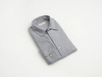 CARPASUS / Chemise Castanio flanelle, fog