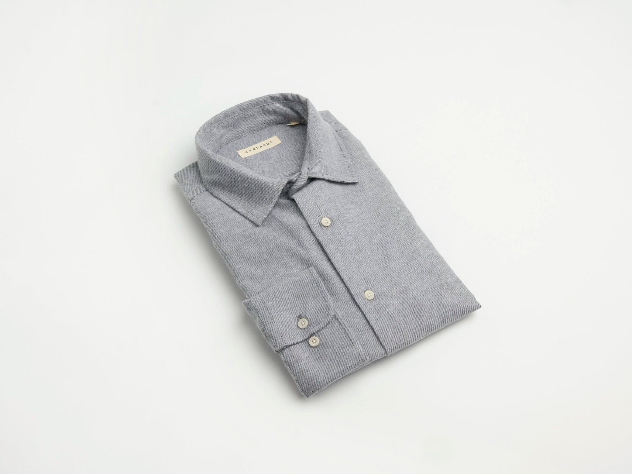CARPASUS / Chemise Castanio flanelle, fog
