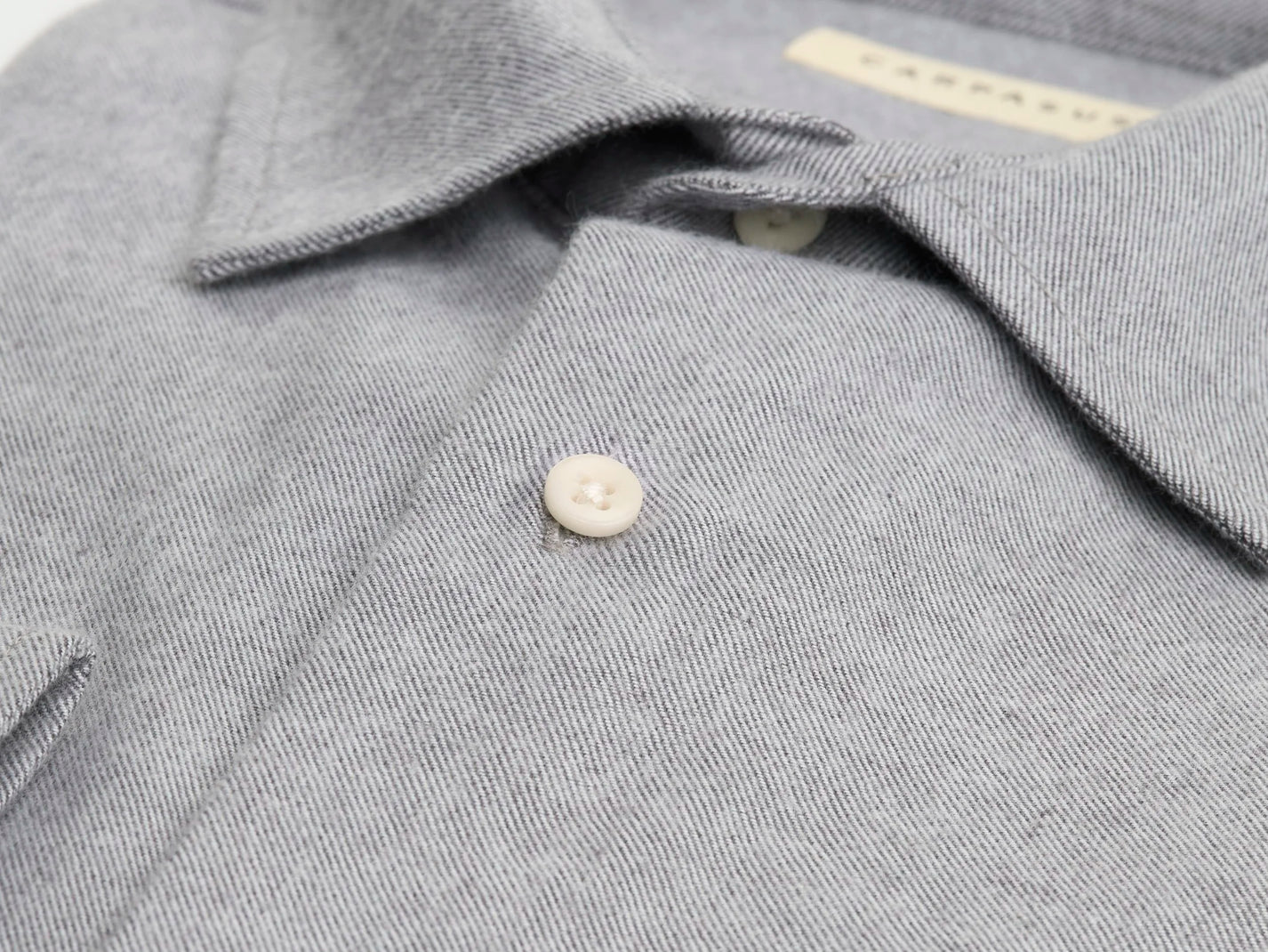 CARPASUS / Chemise Castanio flanelle, fog