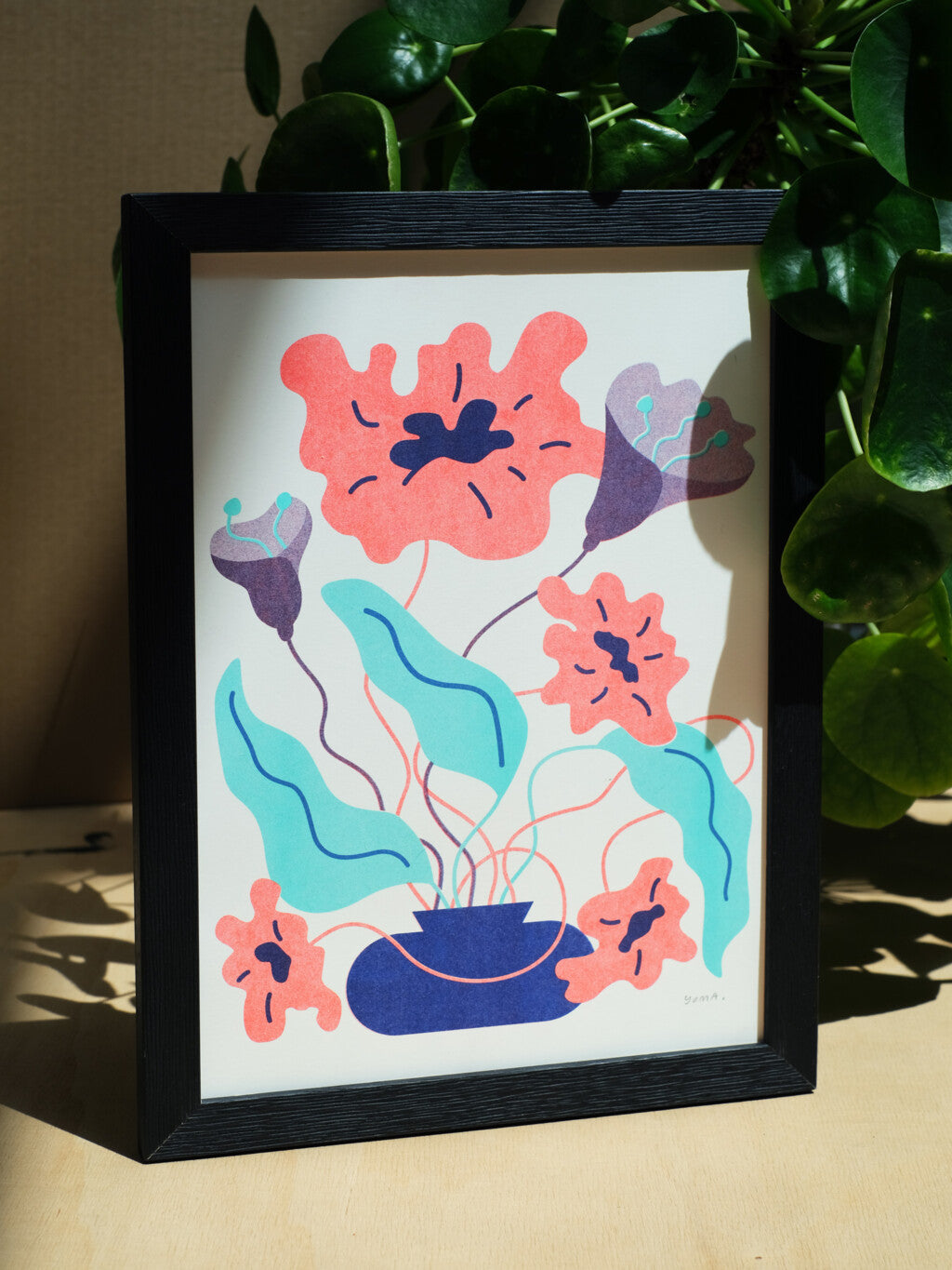Yoma / illustration - "bouquet" A4