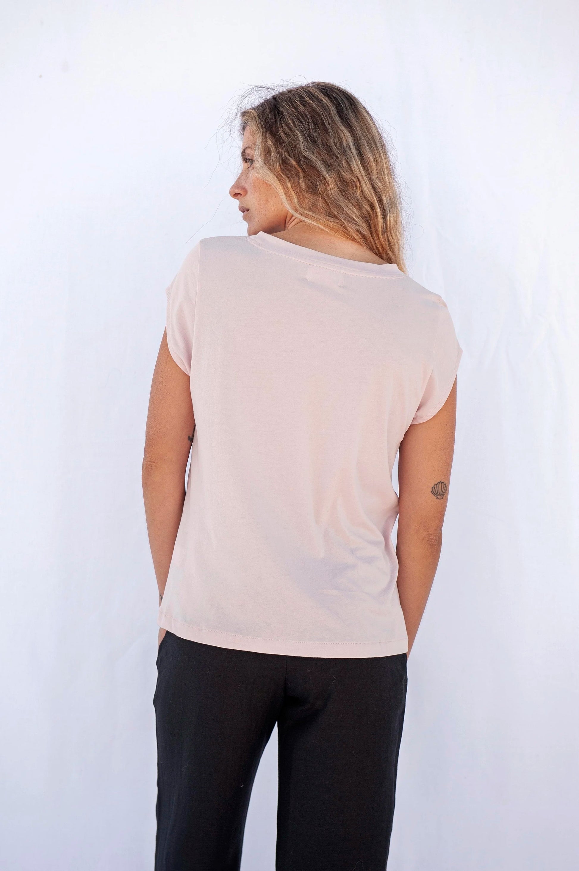 Jungle Folk / t-shirt Isla, Rouge