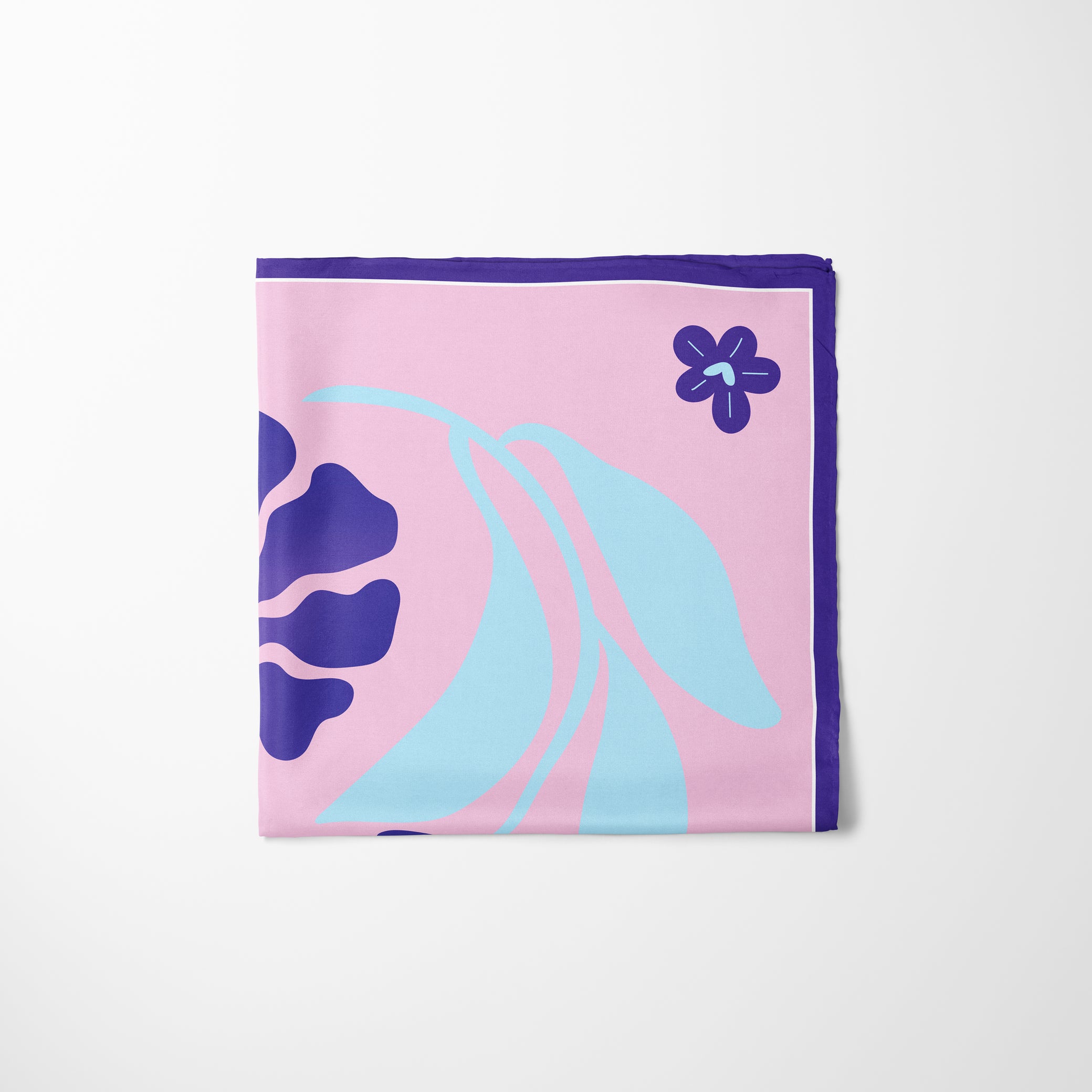 Carré de soie - Harmonie Florale