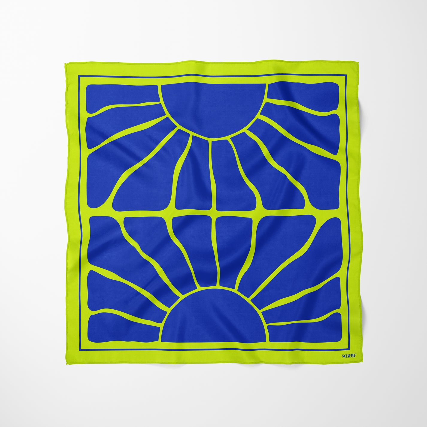 Carré de soie - Duo de soleils