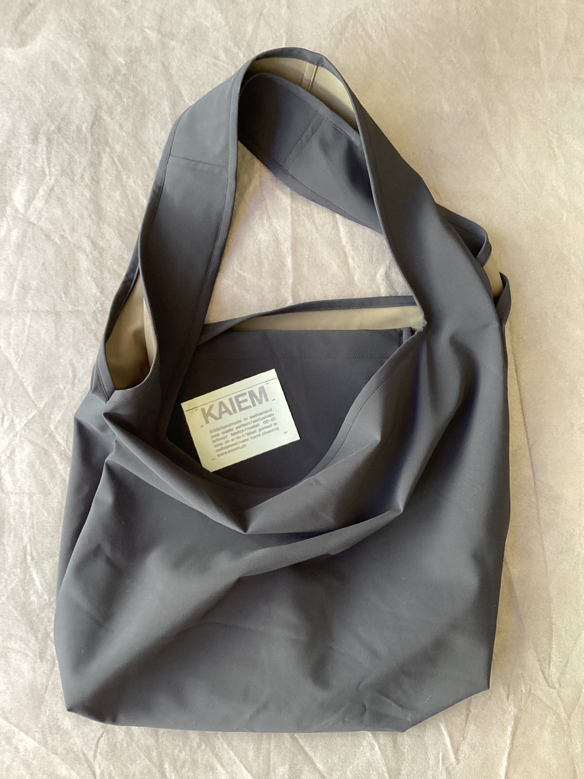 Sac 01 - réversible avec poche, noir/kaki