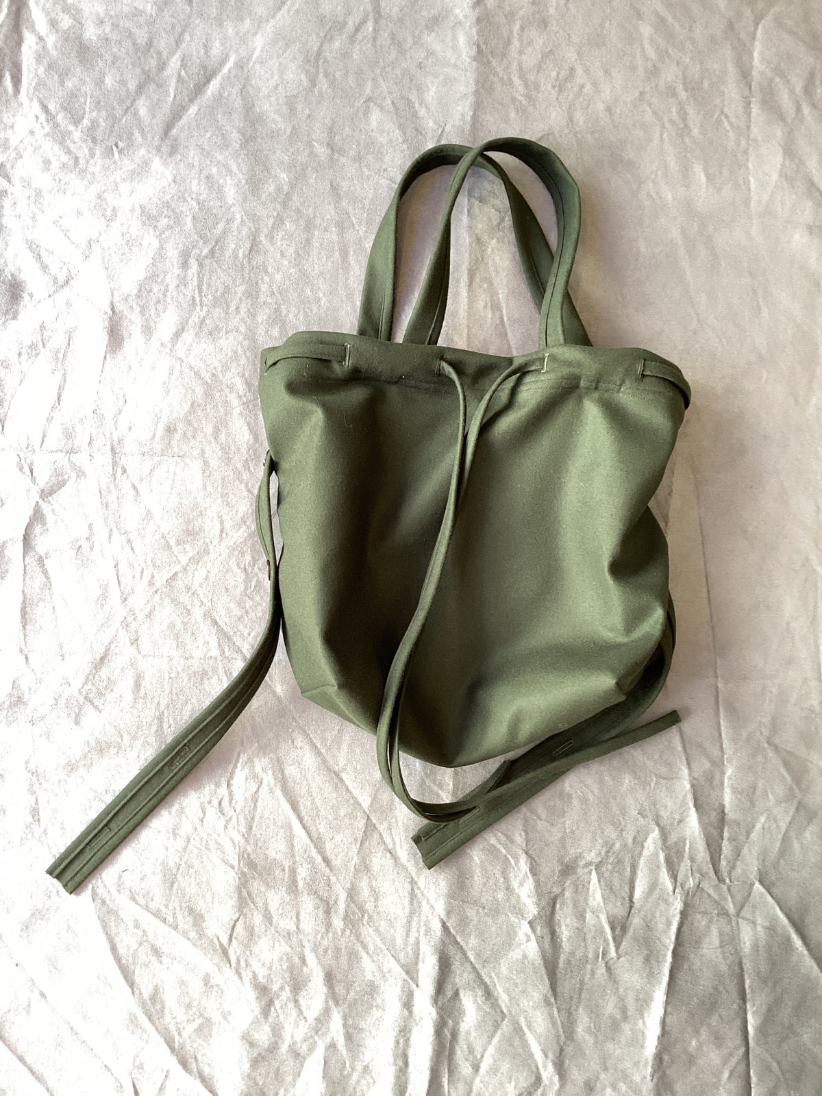 Sac S03 - Taille S, Green Wool