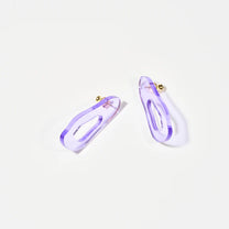 Boucles d'oreilles MINT - wisteria