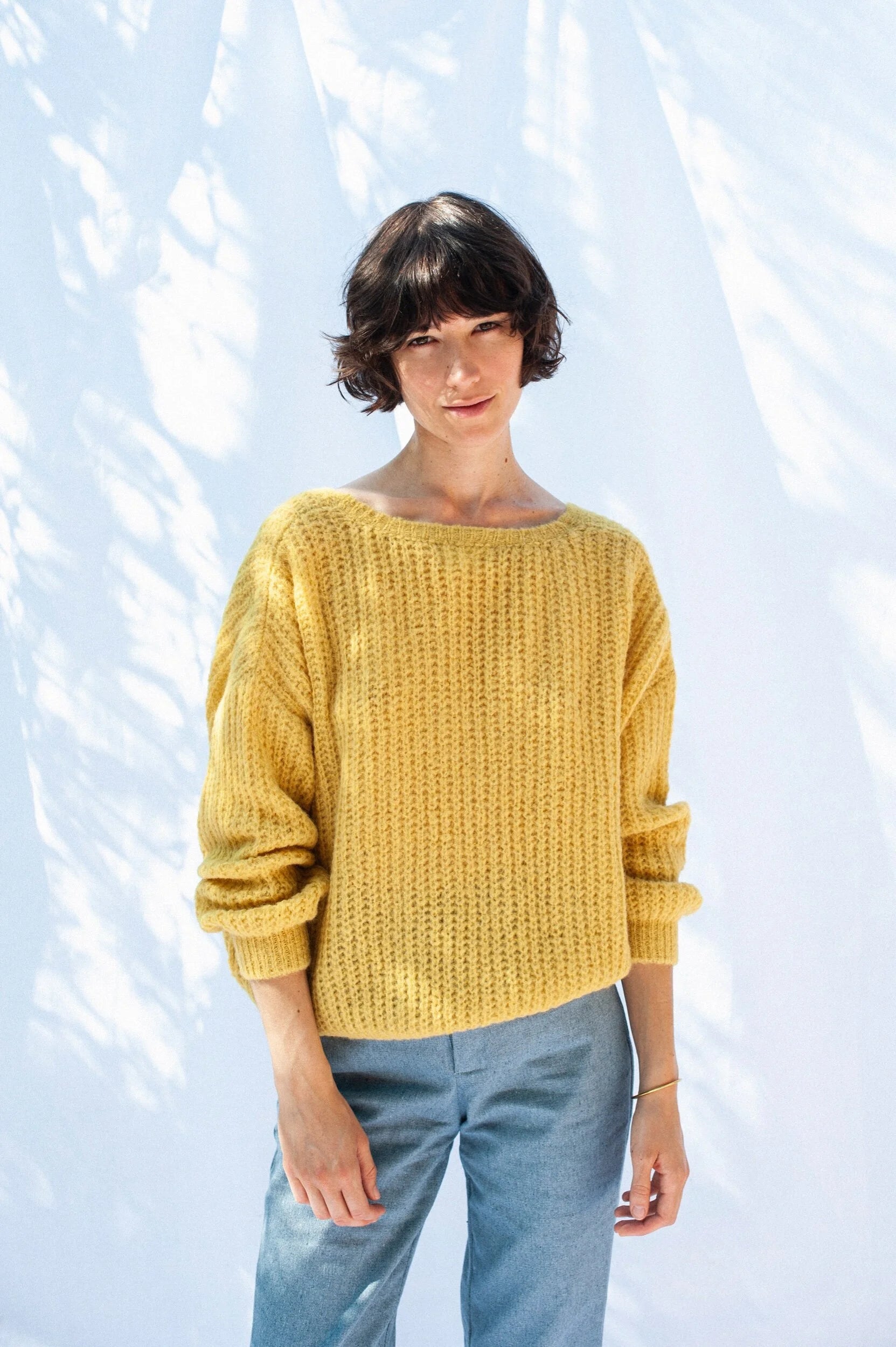 Jungle Folk /  Cardigan Vega - Daffodil Yellow