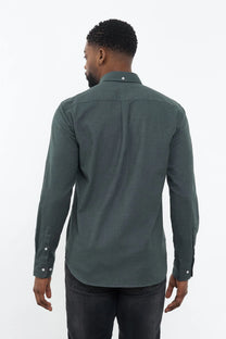 CARPASUS / Chemise flanelle &quot;Populus&quot; - vert mousse