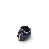 QWSTION / hip pouch / navy+limestone