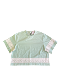 RE/Maison / Top Goutte - turquoise