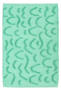 Kollektiv vier / Tapis de bain MEER - vert turquoise