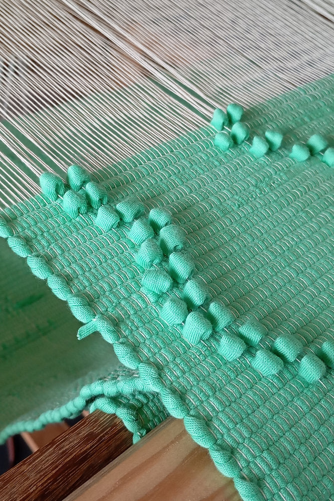 Kollektiv vier / Tapis de bain MEER - vert turquoise