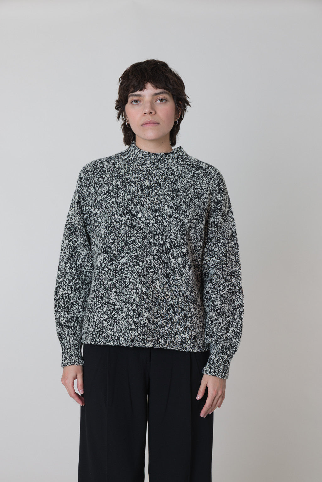 FRANZISKA LUETHY / Rue Sweater - Black&amp;White